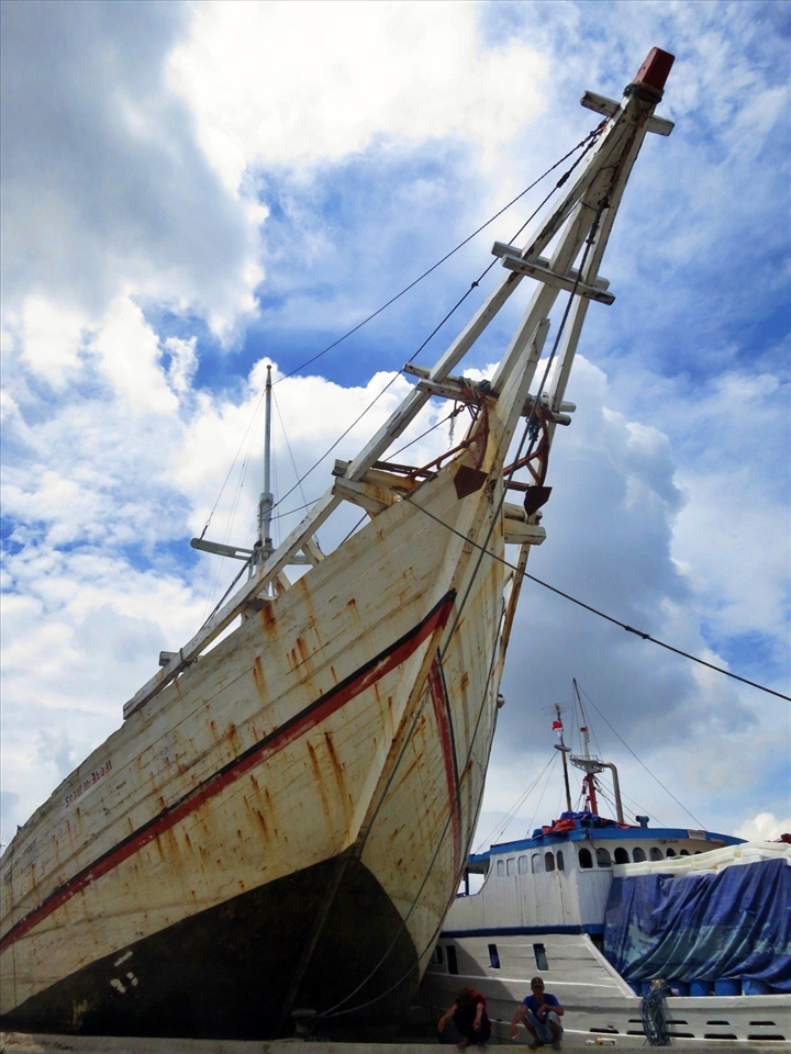Anchored Under the Blue Sky