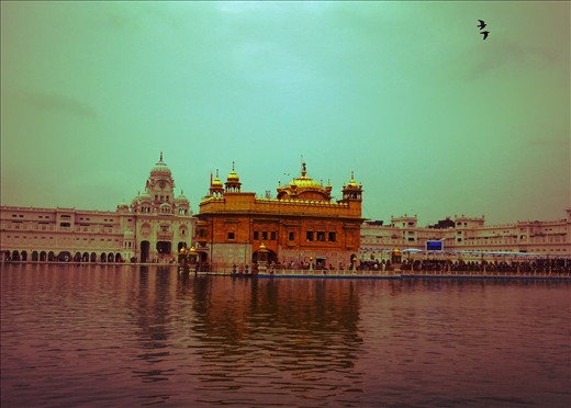Golden Temple , Heaven resides here , open for all the religions , no bars . 