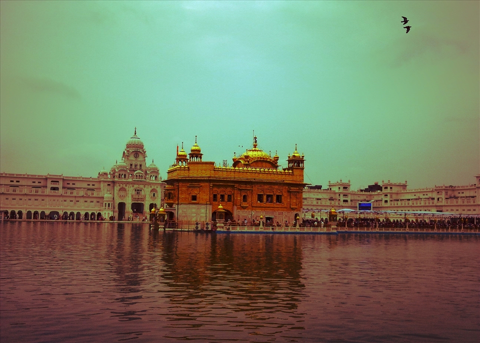 Golden Temple , Heaven resides here , open for all the religions , no bars . 