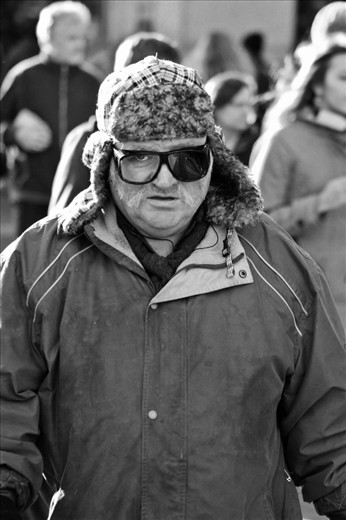 Unusuall characters around dublin. always nice to be noticed.