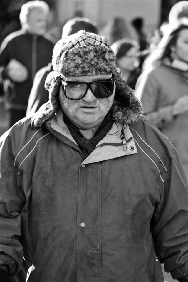 Unusuall characters around dublin. always nice to be noticed.