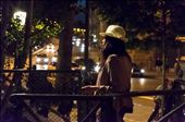 A woman waits for her date by the Pont des Arts over the Seine River.: by carlospaillacar, Views[670]