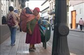 Many other elders are forced to walk through the city all day long looking for bottles, plastic containers and cardboard boxes. They roam for hours carrying heavy bags in hopes of collecting enough material to sell for recycling.: by carlostello, Views[387]
