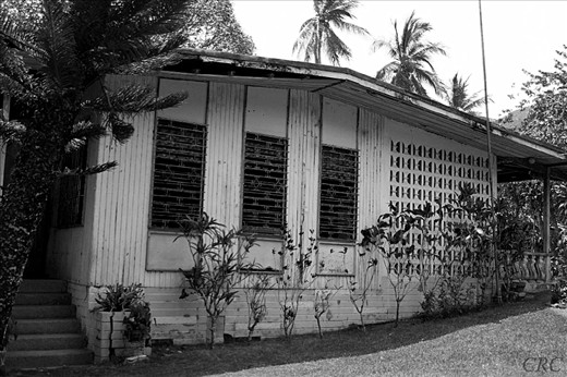 My Grandmother's house in Papan, Sibonga, Cebu, Philippines. As a child, this is where me and my cousins would spend our summer vacation.