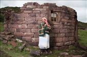 The journeys of daily life in the villages near Masitise in Lesotho, Africa.

The lady stands next to a demolished hut in her village. She is wearing blankets to face the cold in the Mountains. : by carmels, Views[951]