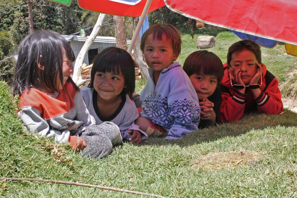 Welcomed by smiles as we arrived at Mt. Pulag Nature Park.