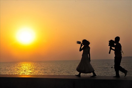 Flower-selling Children. Taken in India in 2013. 