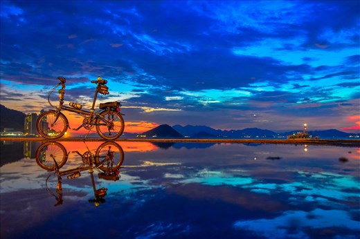 Sunset. Taken in Hong Kong this year.