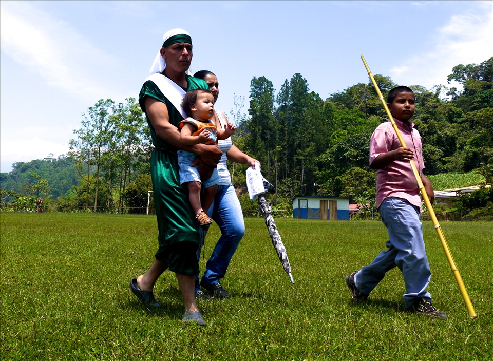 Easter sunday celebrations with dad