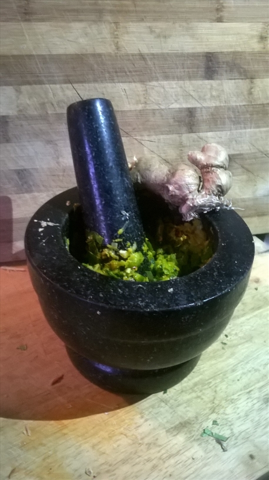 Aromas of spice paste