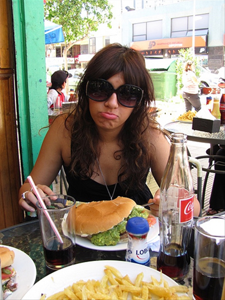 I tried to eat the whole thing and failed miserably! so big!