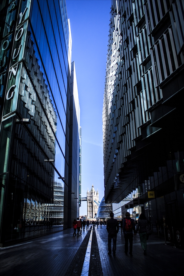 The city between the city