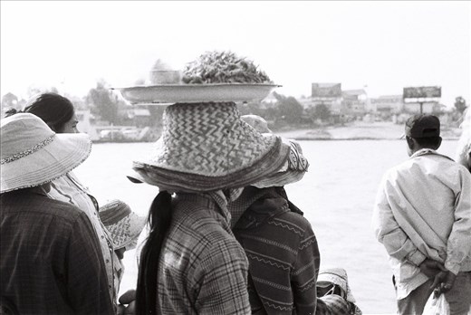 A moment of repose as the crossing of Mekong ends