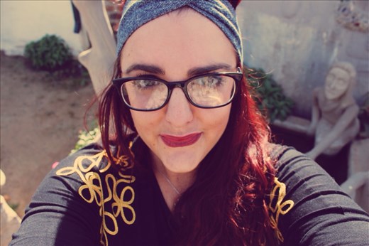 At the famous 'Owl House' in Nieu- Bethesda