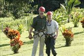Mum and Dad kitted up for our Zip-lining through the canopy afternoon.: by cayman_adventurer, Views[225]