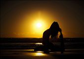 A new days begins, sunrise yoga on one of Sydney's beaches: by cbee, Views[1130]