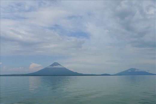 Two volcanoes of Ometepe