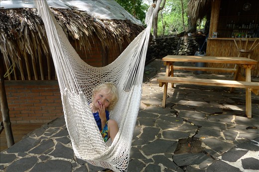 Hammock time on Laguna de Apoyo