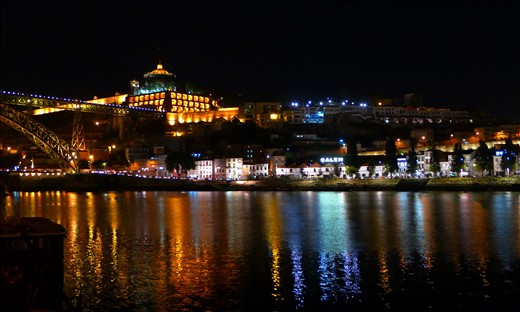 Porto at night