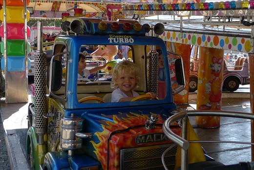 He doesn't get much happier than this!