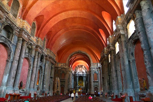 Stumbled upon another amazing Santa Clara church - Lisbon