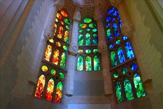 Inside Sagrada Familia