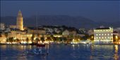 Split harbour at night: by ccandj6monthsaway, Views[387]