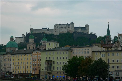 View of Salburg from across the river