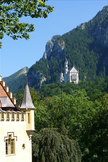Hohenschwangau and Neuschwanstein castles