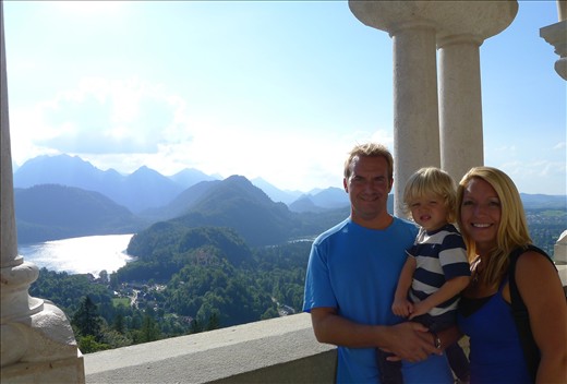 What a view!  No wonder Ludvig picked this spot