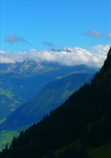 Beautiful views coming down the mountain