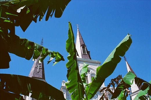 The infamous St. Louis Cathedral, in the heart of the French Qtr- Jackson Square