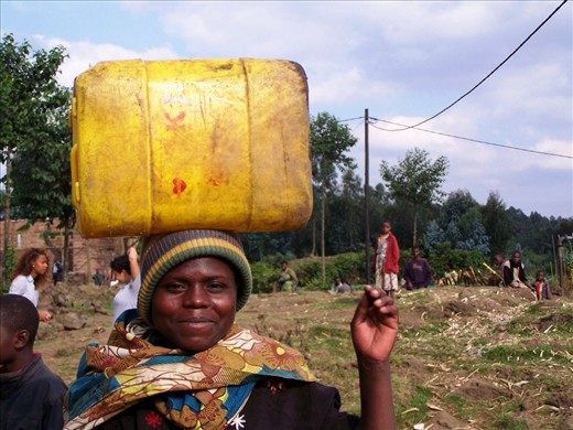 If you look into her eyes, you don’t just see a woman whom is complying with her daily routine of walking miles to find some clean water.  You don’t see fatigue and anguish. You don’t see brokenness and remorse. In fact, when you look into her eyes, you see Amahoro, and that means Peace. You find deep within, that not only is she a survivor of the 1994 genocide, she is also most joyous and willing.  There’s something special about the Rwandan people, they are recovering from destruction and they find within themselves the ability to persevere and empower others to build a better life for the people around them. 