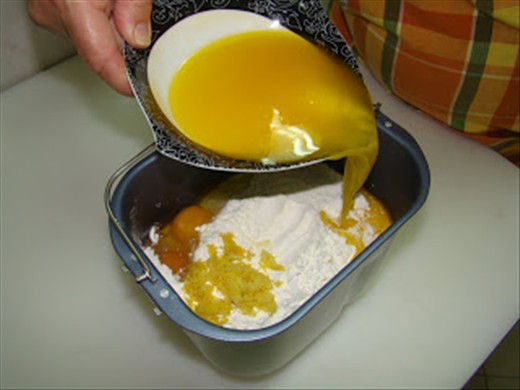 preparation of the dough