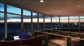 Sunset view of the mountains from Vancouver airport.: by cfitchey, Views[805]
