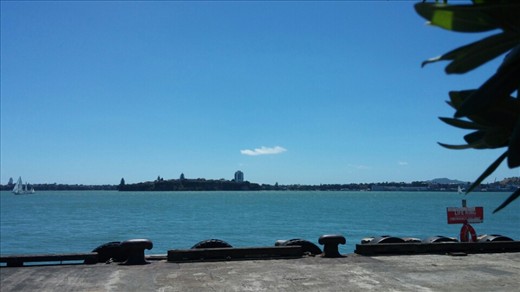 Nice view from the pier.