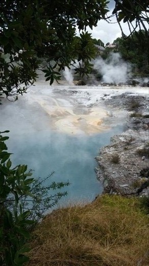 Geothermal pool