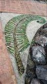 New Zealand's signature fern done in a mosaic.: by cfitchey, Views[383]