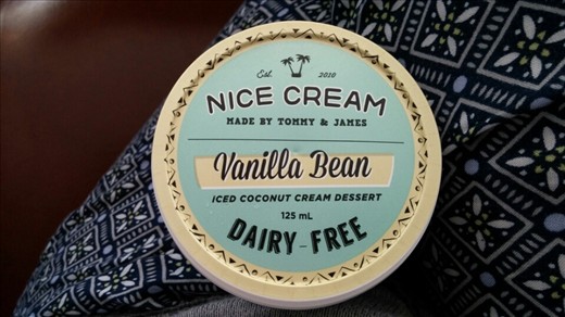 Tommy and James nice cream - oh so nice!