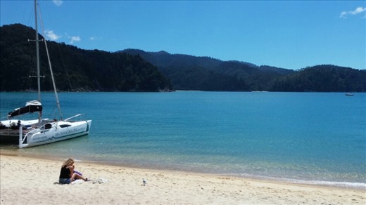 Another view of Anchorage beach at Abel Tasman
