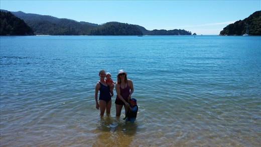 Marcia, Maggie, Mick and I