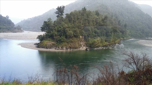 The circuitous river we followed