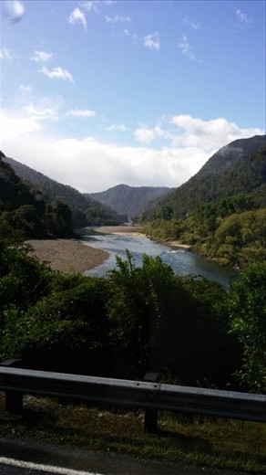 We stopped at a one way bridge and I got this great shot