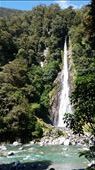 Waterfall en route to Wanaka.: by cfitchey, Views[274]