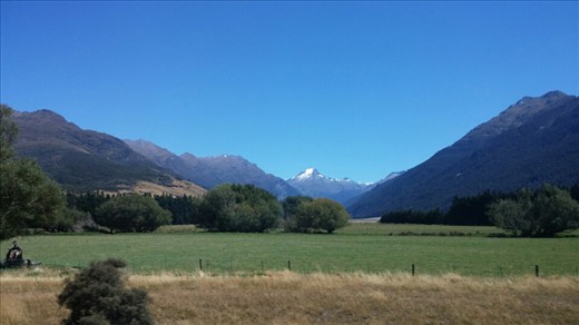 Snow covered mountain 