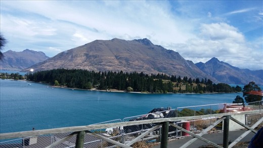 First view of Lake Wakatipu