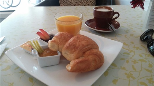 Big fat croissant for breaky