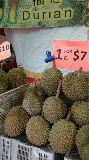 Not dragon fruit, bit another cool looking tropical fruit: Durian
