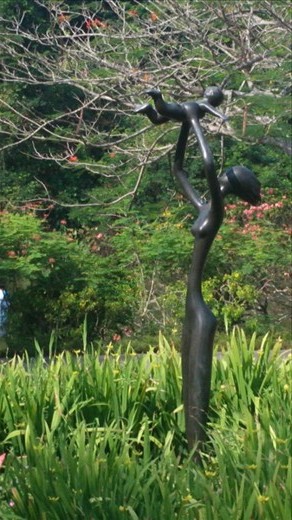 'Joy' sculpture. 