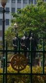 Statue of some Indian revolutionaries: by cfitchey, Views[300]